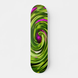Allium Abstract Skateboard