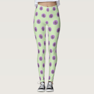 Allium Bulb Pattern Legging