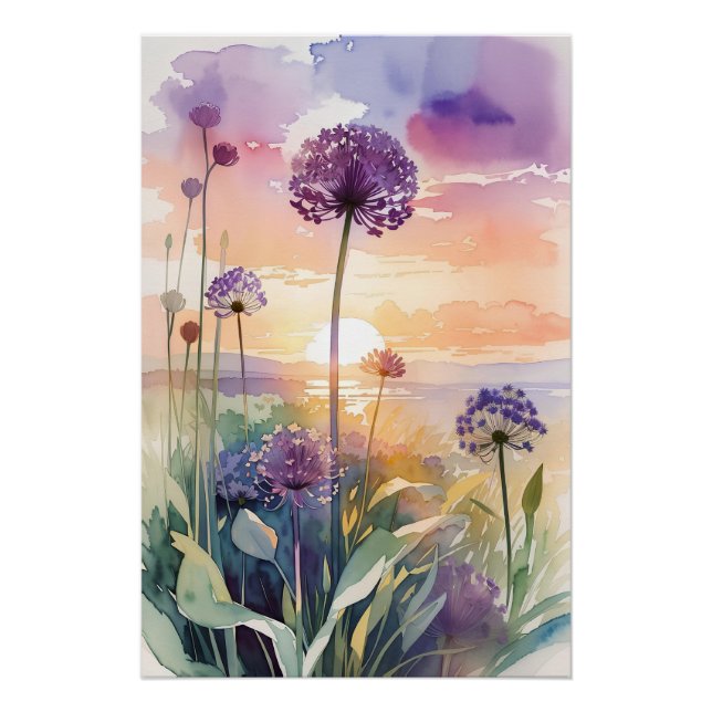 Allium Poster (Front)