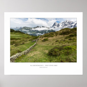 Allmendhubel, Switzerland - Wall Print