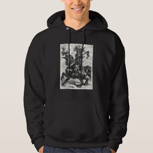 Allocer Alloces Demon Demonology Magic Occult Grim Hoodie (Front)