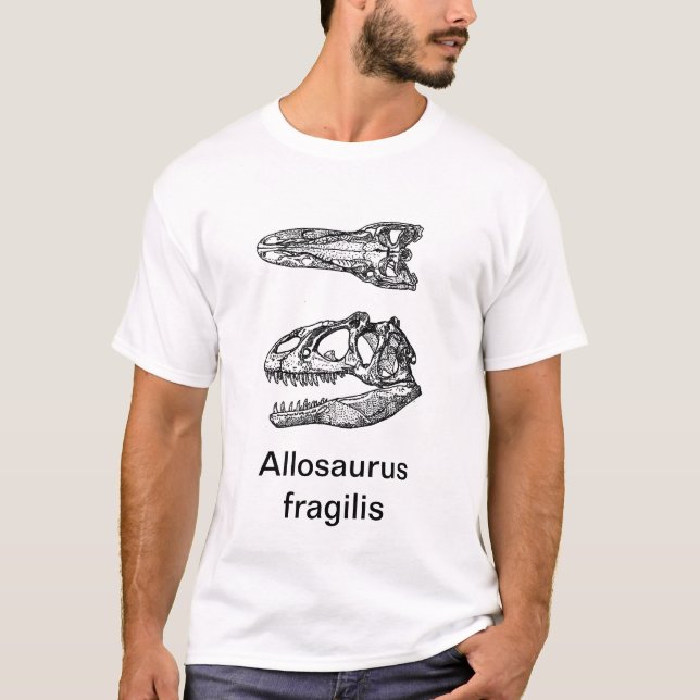 Allocomp, Allosaurus fragilis T-Shirt (Front)