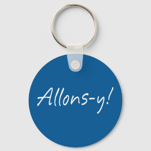 Allons-y Key Ring