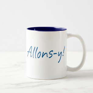 Allons-y Two-Tone Coffee Mug