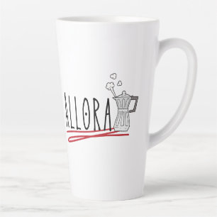Allora and Moka Espresso Maker Latte Mug