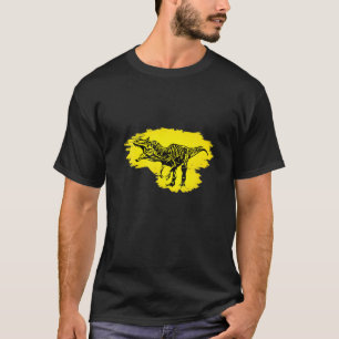 Allosaurus Dinosaur Motif Prehistoric Predator Din T-Shirt