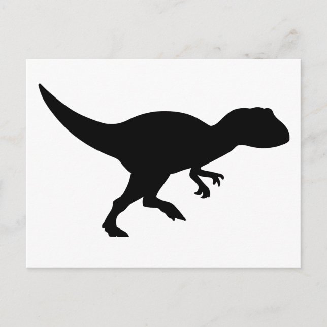 Allosaurus Dinosaur Postcard (Front)