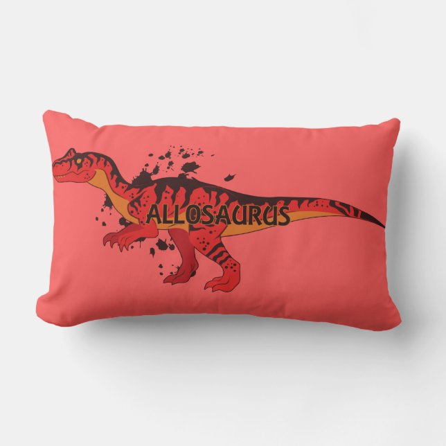 Allosaurus Lumbar Cushion (Front)