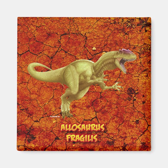 Allosaurus Magnet (Front)