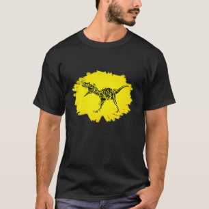 Allosaurus Motif Dinosaur Prehistoric Predator Des T-Shirt