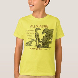 Allosaurus My Inner Dinosaur Kids Shirt Greg Paul
