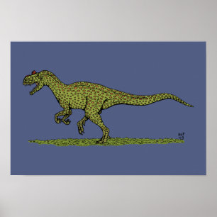 Allosaurus Poster