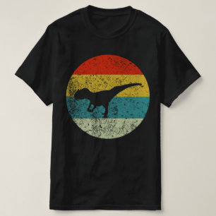 Allosaurus retro vinatge silhouette T-Shirt