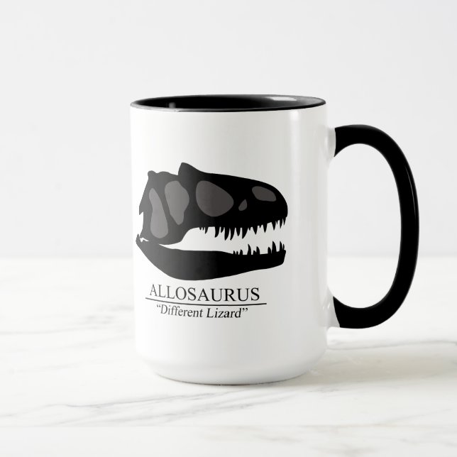 Allosaurus Skull Mug (Right)