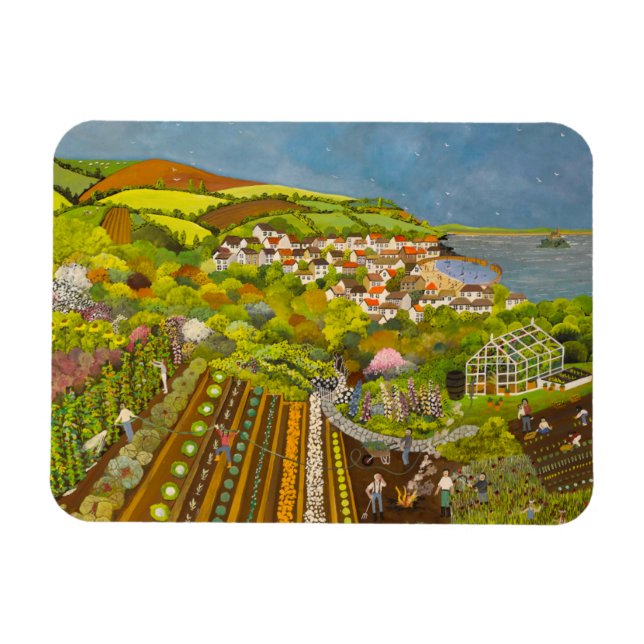 Allotment above Mousehole Magnet (Horizontal)