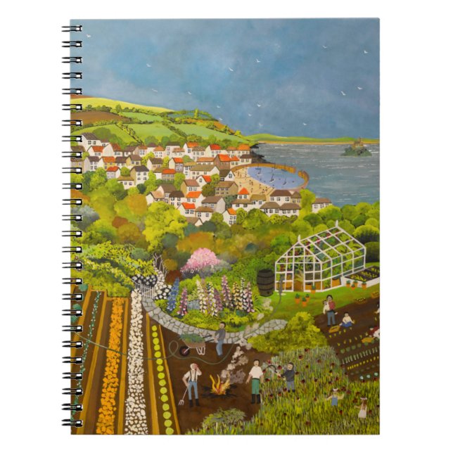 Allotment above Mousehole Notebook (Front)