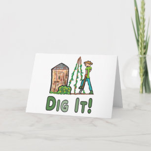 Allotment Gardening Card