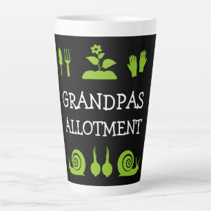 Allotment Gardening Latte Mug