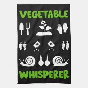 Allotment Gardening Tea Towel