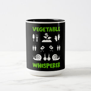 Allotment Gardening Two-Tone Coffee Mug