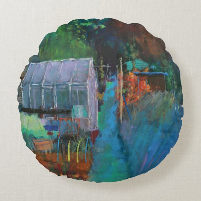 Allotment Round Cushion (Front)