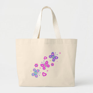 allover butterfly.ai - Customised Large Tote Bag