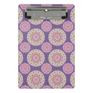 allover pattern design mini clipboard