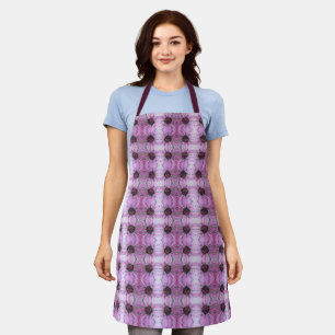 Allover Print Apron Daisy Centre