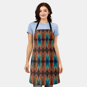 Allover Print Apron Grand Prismatic