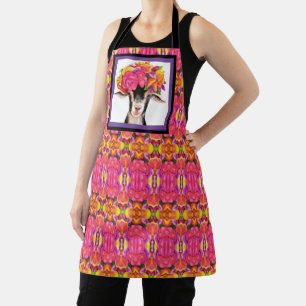 Allover Print Apron  Posey the Goat