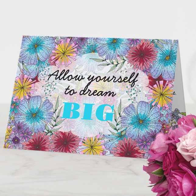 Allow Yourself To Dream Big Dreamscape Garden  Card (Creator Uploaded)