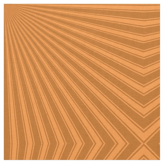 Alloy orange Colour Stripe Funky Pattern Fabric (Close Up)