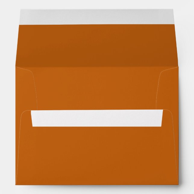 Alloy orange (solid colour) envelope (Back (Bottom))