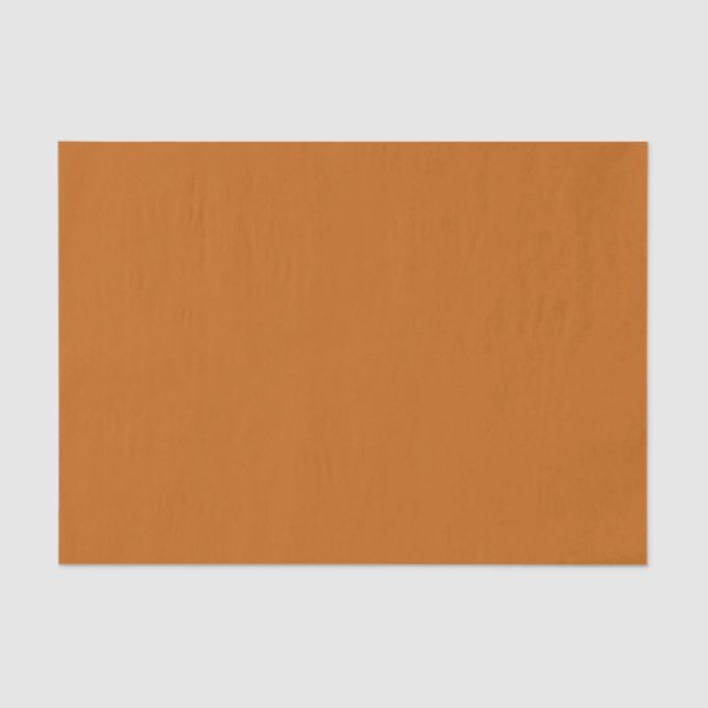 Alloy orange (solid colour) tissue paper (Front)