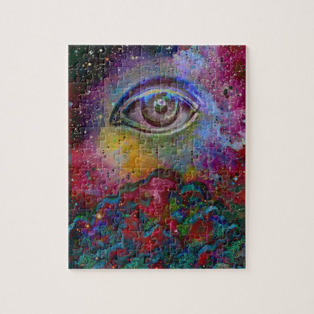 Allseeing Jigsaw Puzzle (Vertical)