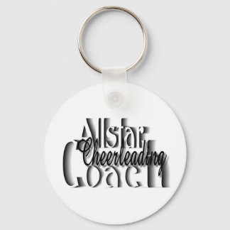 allstar cheerleading coach key ring