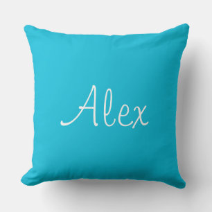 Alluring Aqua Cushion