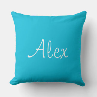 Alluring Aqua Cushion