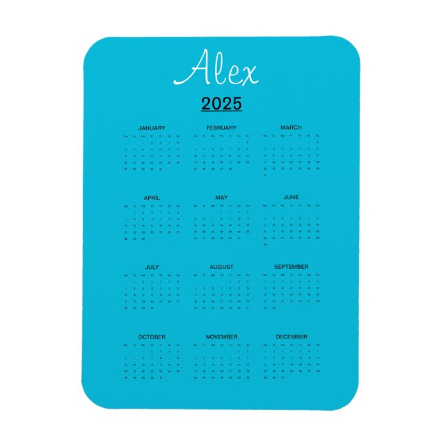 Alluring Aqua Magnet (Vertical)