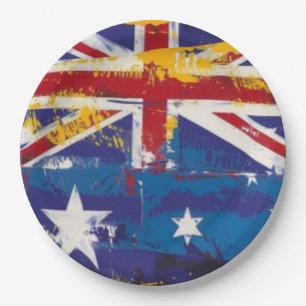 Alluring Australia Paper Plate