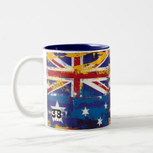 Alluring Australia Two-Tone Coffee Mug