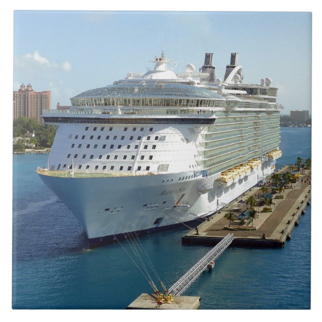 Alluring Bow 2 Ceramic Tile (Front)