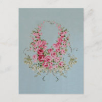 Alluring Flowers - Postcard / RSVP / Invitations