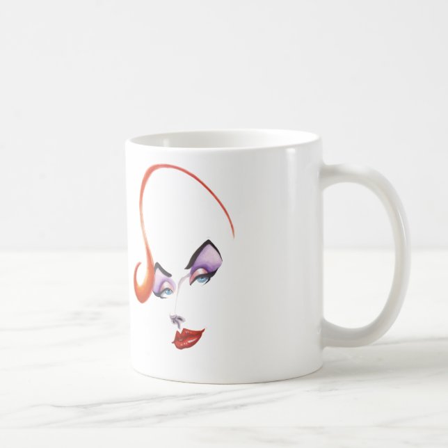 Alluring Lypsinka Mug! Coffee Mug (Right)