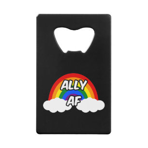 Ally AF I - LGBTQ Flag Gay Trans Queer Pride