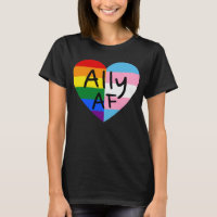 Ally AF III - LGBTQ Flag Gay Trans Queer Pride