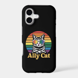 Ally Cat LGBT Rainbow Flag LGBTQ Gift