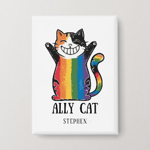 Ally Cat – Rainbow Cat LGBTQ Pride (2)
