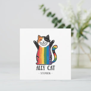 Ally Cat – Rainbow Cat LGBTQ Pride (2)