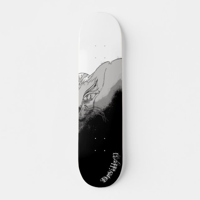 Ally Cat Skateboard (Front)